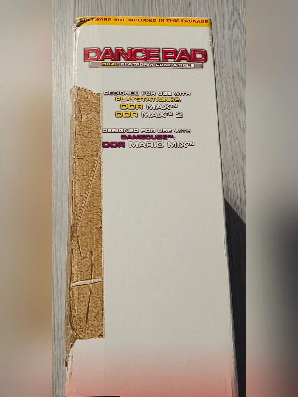 White Dance Pad Controller for DDR – Dual Platform Compatible